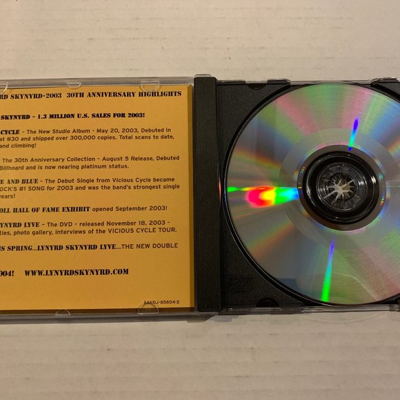 Lynyrd Skynyrd – Dead Man Walkin' CD Promo Rare 2003 Vicious Cycle - Picture 5 of 5